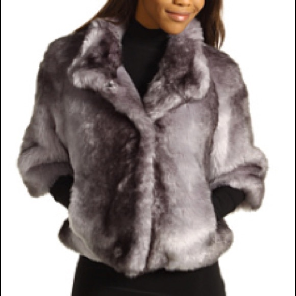 Calvin Klein Faux Fur Coatjacket 